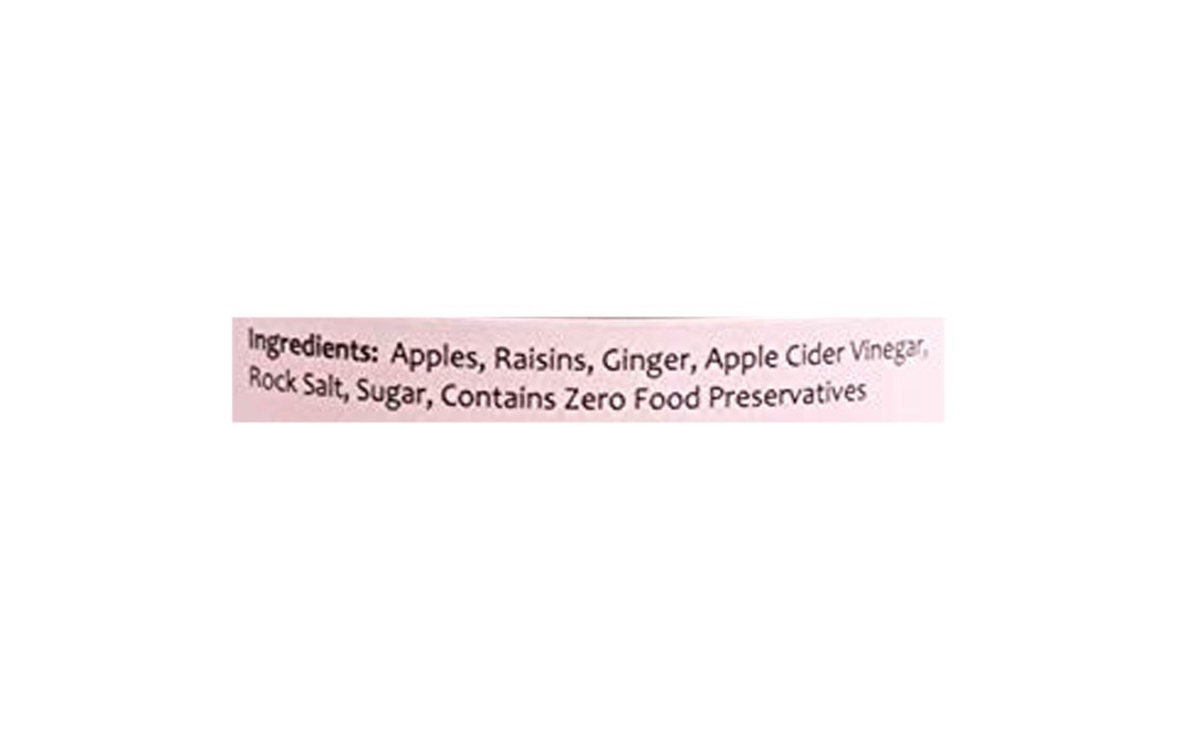 The Food Art Factory Apple Chutney    Glass Jar  225 grams